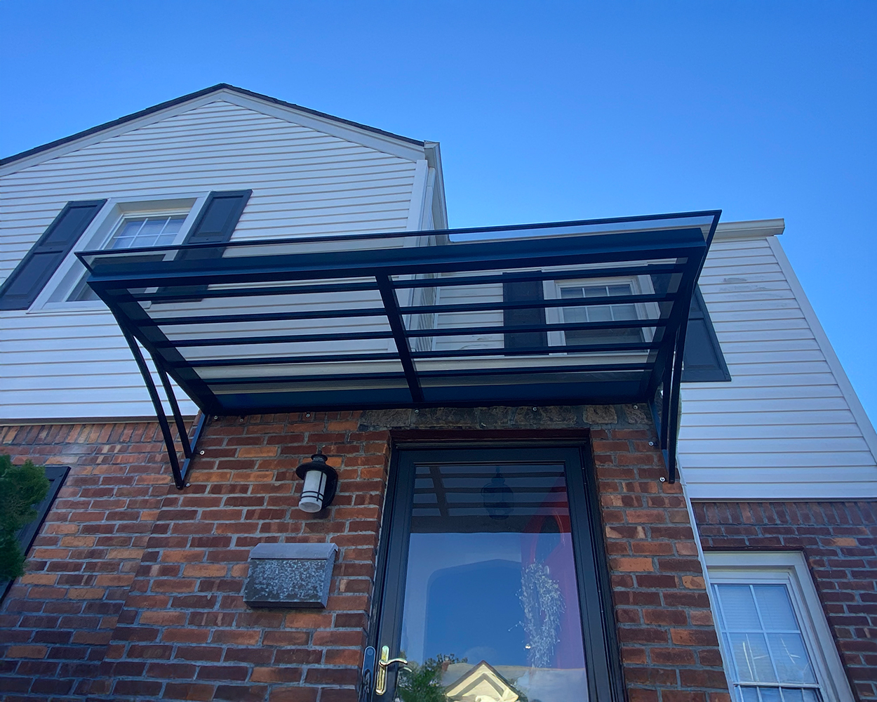 Modern Flat Door Canopy for Clean, Contemporary Exteriors