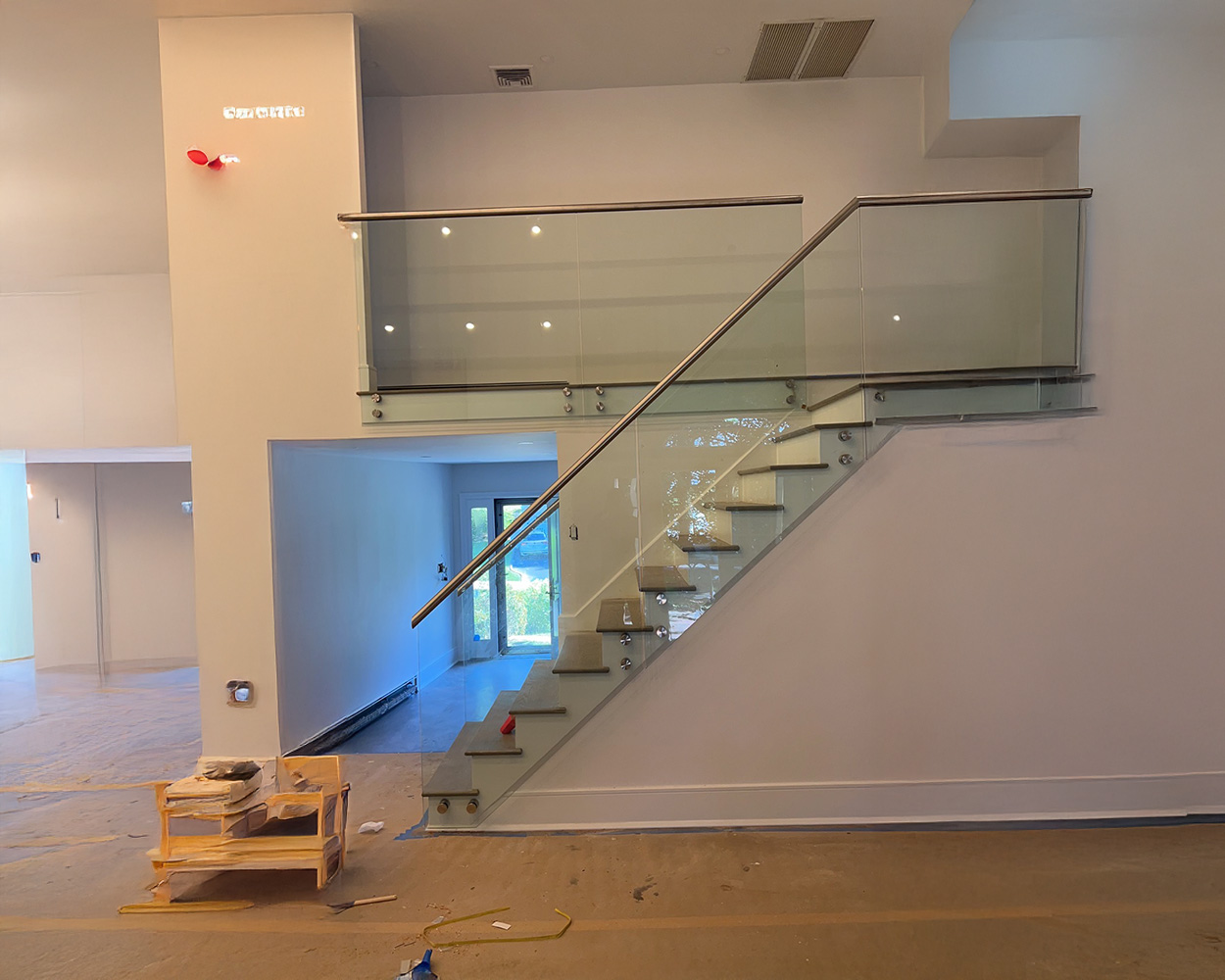 Premium Stainless Steel & Frameless Glass Railing System (Stair, Balcony & Corridor Guardrail)