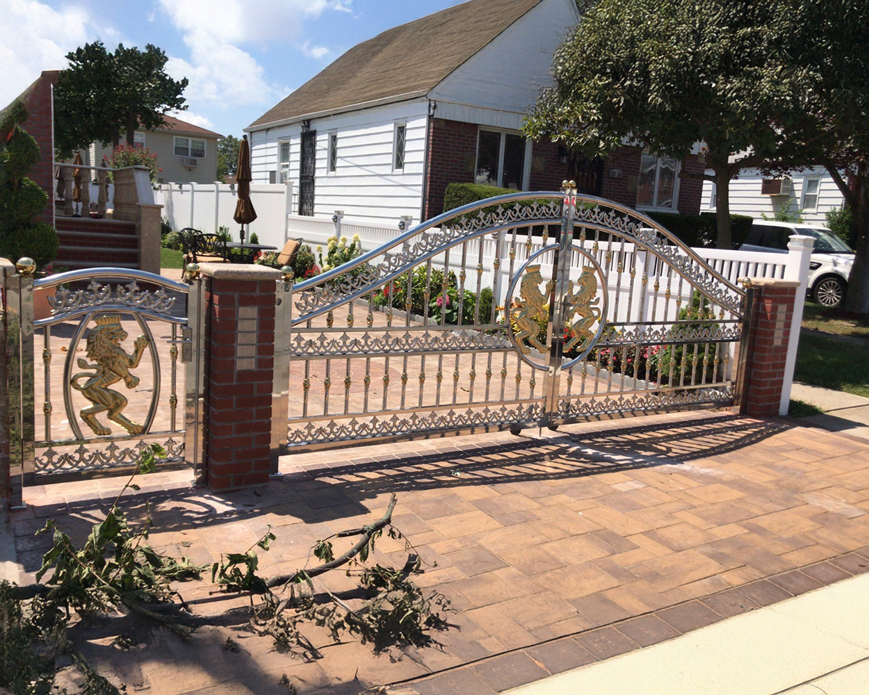 Custom Metal Security Gate & Window Guard System (Stainless Steel / Powder-Coated)