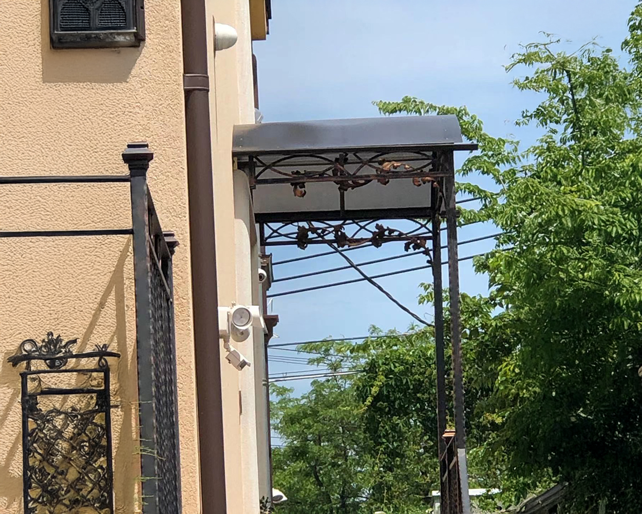 Architectural Door & Window Awning Canopy, Powder-Coated Frame with UV-Protected Clear Panels