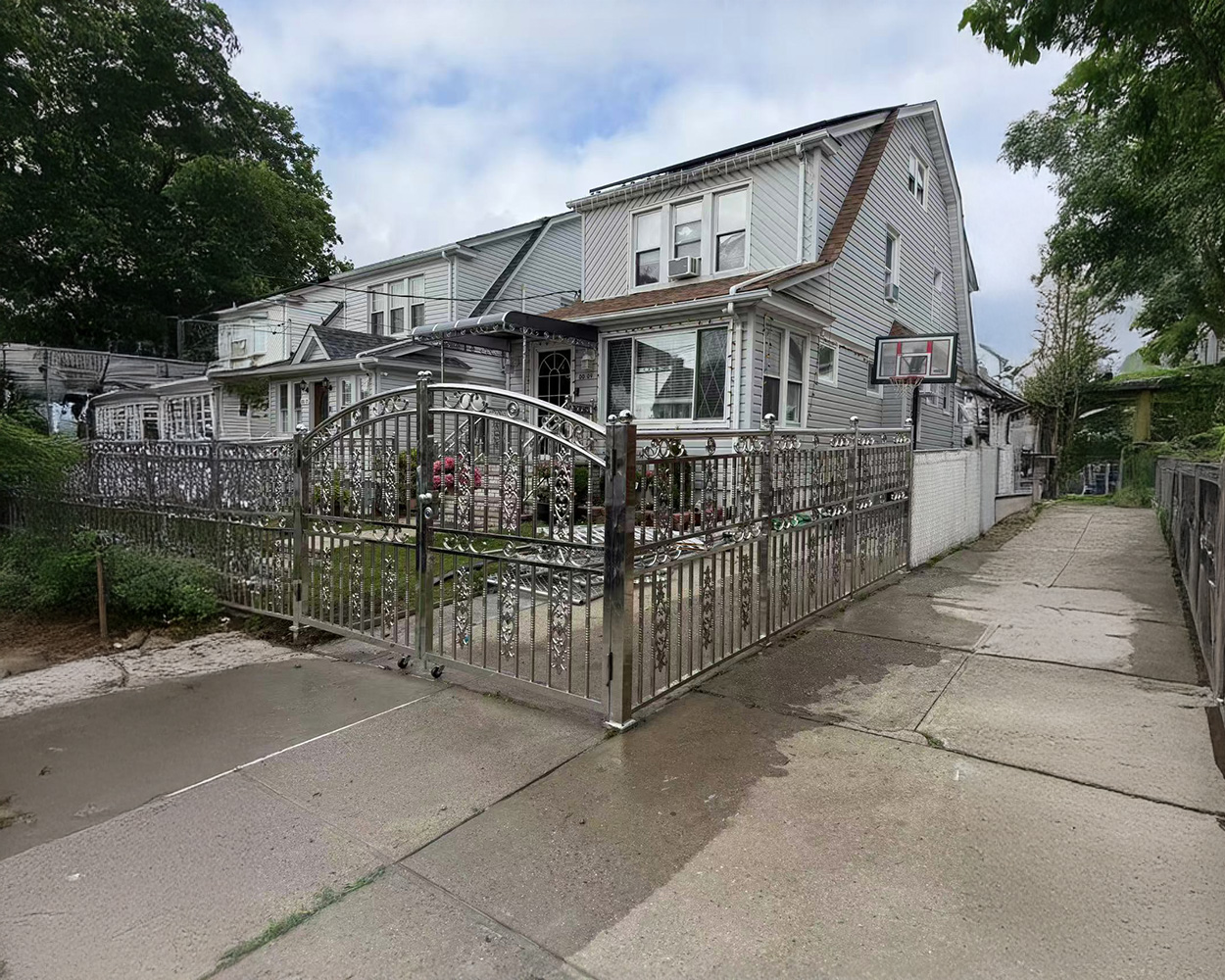 Custom Stainless Steel Driveway Gate (Swing or Sliding) – Decorative / Privacy Panel Designs, Automation-Ready