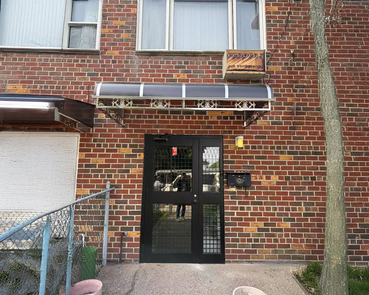 Urban Shield Matte Black Painted Stainless Steel Security Door