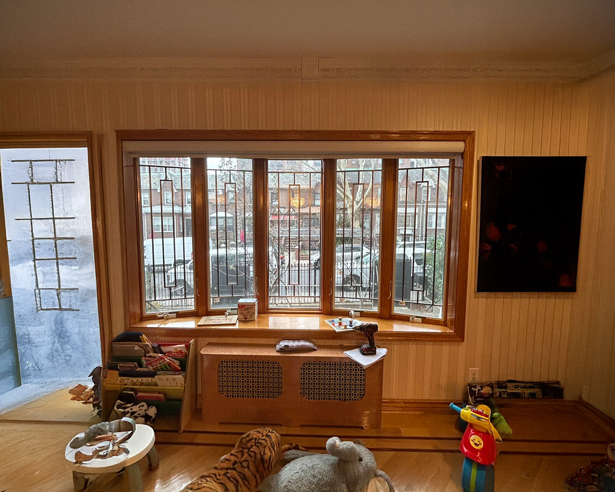 Interior Decorative Stainless Steel Window Guard Panels